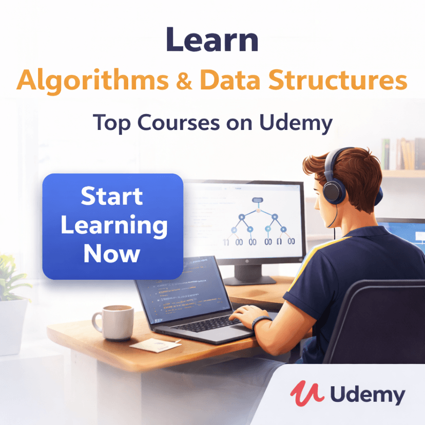 Learn DSA on Udemy